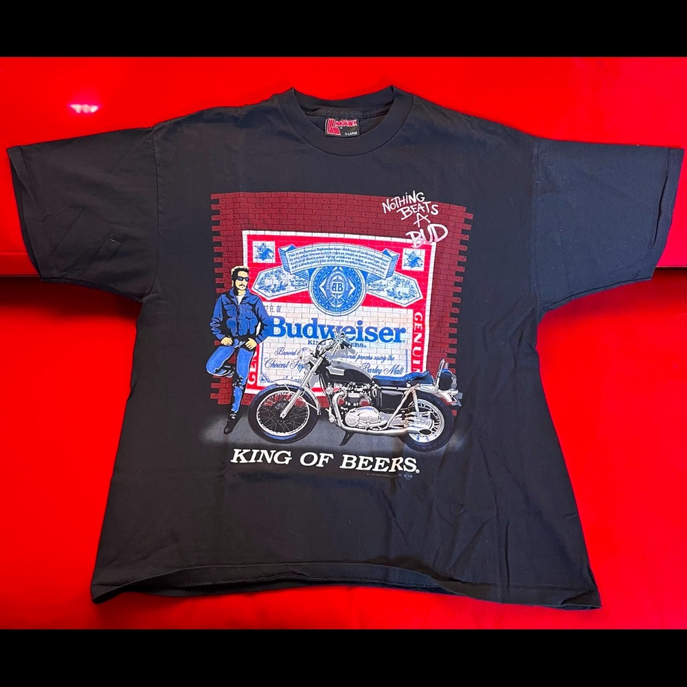 Holoubek XL Vintage Budweiser shirt